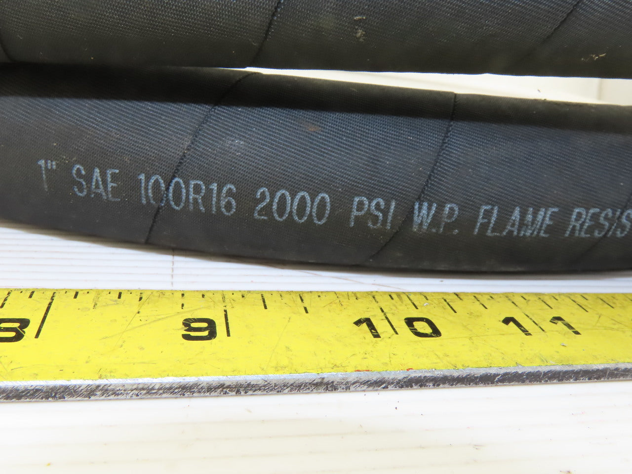 SAE 100R16 Medium Pressure 2000PSI Hydraulic Hose  90" OAL Swivel Ends -16 1"-11