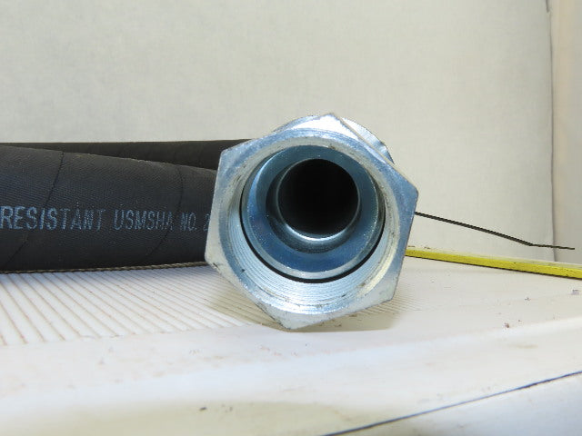 SAE 100R16 Medium Pressure 2000PSI Hydraulic Hose  90" OAL Swivel Ends -16 1"-11
