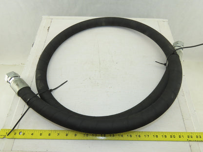 SAE 100R16 Medium Pressure 2000PSI Hydraulic Hose  90" OAL Swivel Ends -16 1"-11