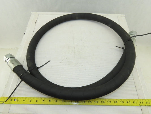 SAE 100R16 Medium Pressure 2000PSI Hydraulic Hose  90" OAL Swivel Ends -16 1"-11