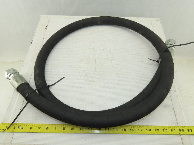 SAE 100R16 Medium Pressure 2000PSI Hydraulic Hose  90" OAL Swivel Ends -16 1"-11