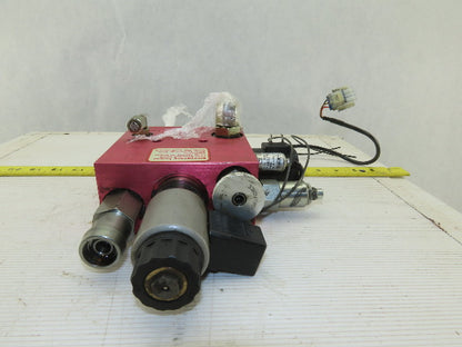 Raymond 560-OPC30TT Hydraulic Raise Lower Solenoid Valve Emergency Bypass 36V