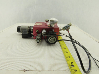 Raymond 560-OPC30TT Hydraulic Raise Lower Solenoid Valve Emergency Bypass 36V
