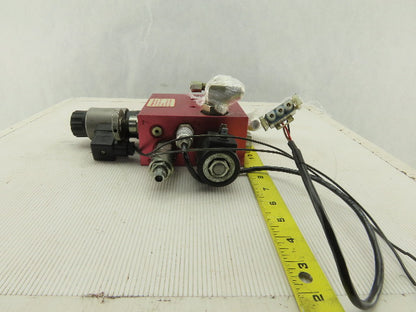 Raymond 560-OPC30TT Hydraulic Raise Lower Solenoid Valve Emergency Bypass 36V