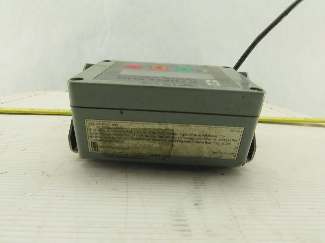 BMI G Force Vehicle Interface From 36V Order Picker