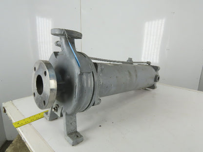 Hayward Tyler 3x1.5 Caned Motor Pump Stainless Steel End Suction Centrifugal 9Hp
