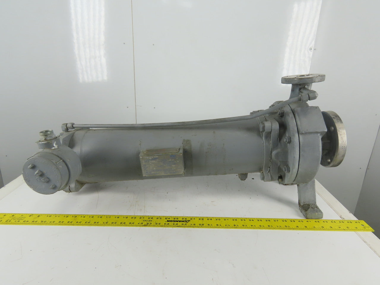 Hayward Tyler 3x1.5 Caned Motor Pump Stainless Steel End Suction Centrifugal 9Hp