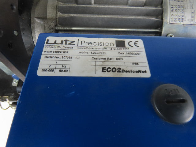 Lutz Precision Spot Welder Electrode Tip Dresser 230/480V 50/60Hz 2700RPM