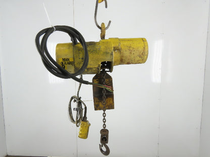 Budgit 310891-1 1/4 Ton 500Lb. 230/460V 3Ph Electric Chain Hoist 10' Lift 16FPM