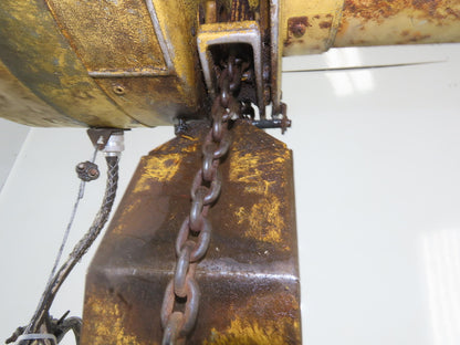 Budgit 310891-1 1/4 Ton 500Lb. 230/460V 3Ph Electric Chain Hoist 10' Lift 16FPM