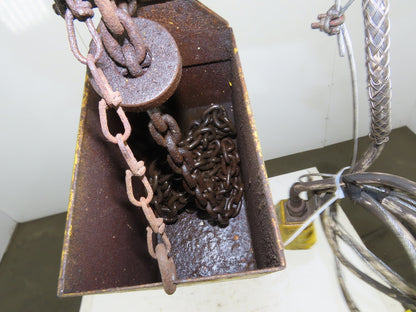 Budgit 310891-1 1/4 Ton 500Lb. 230/460V 3Ph Electric Chain Hoist 10' Lift 16FPM