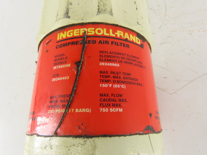 Ingersoll Rand IR750CHE Compressed Air Prefilter Housing 1450SCFM 2-1/2" NPT
