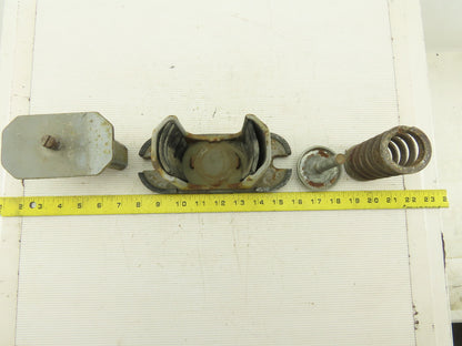 VMC-1 1/2-13 x 3" Brown Spring Stud Machine Leveling Pad 5-1/2" Tall
