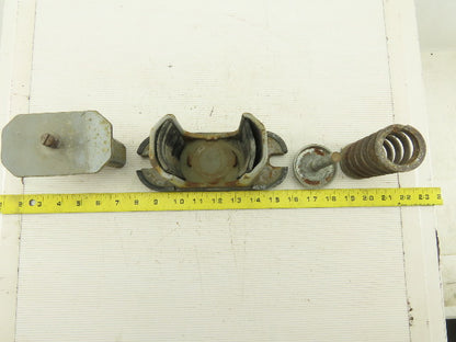 VMC-1 1/2-13 x 3" Brown Spring Stud Machine Leveling Pad 5-1/2" Tall