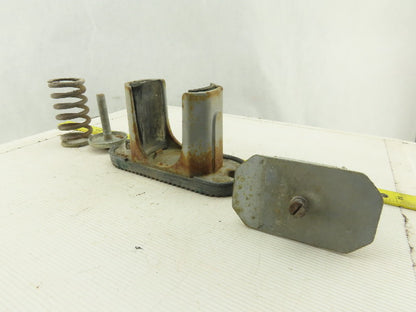 VMC-1 1/2-13 x 3" Brown Spring Stud Machine Leveling Pad 5-1/2" Tall