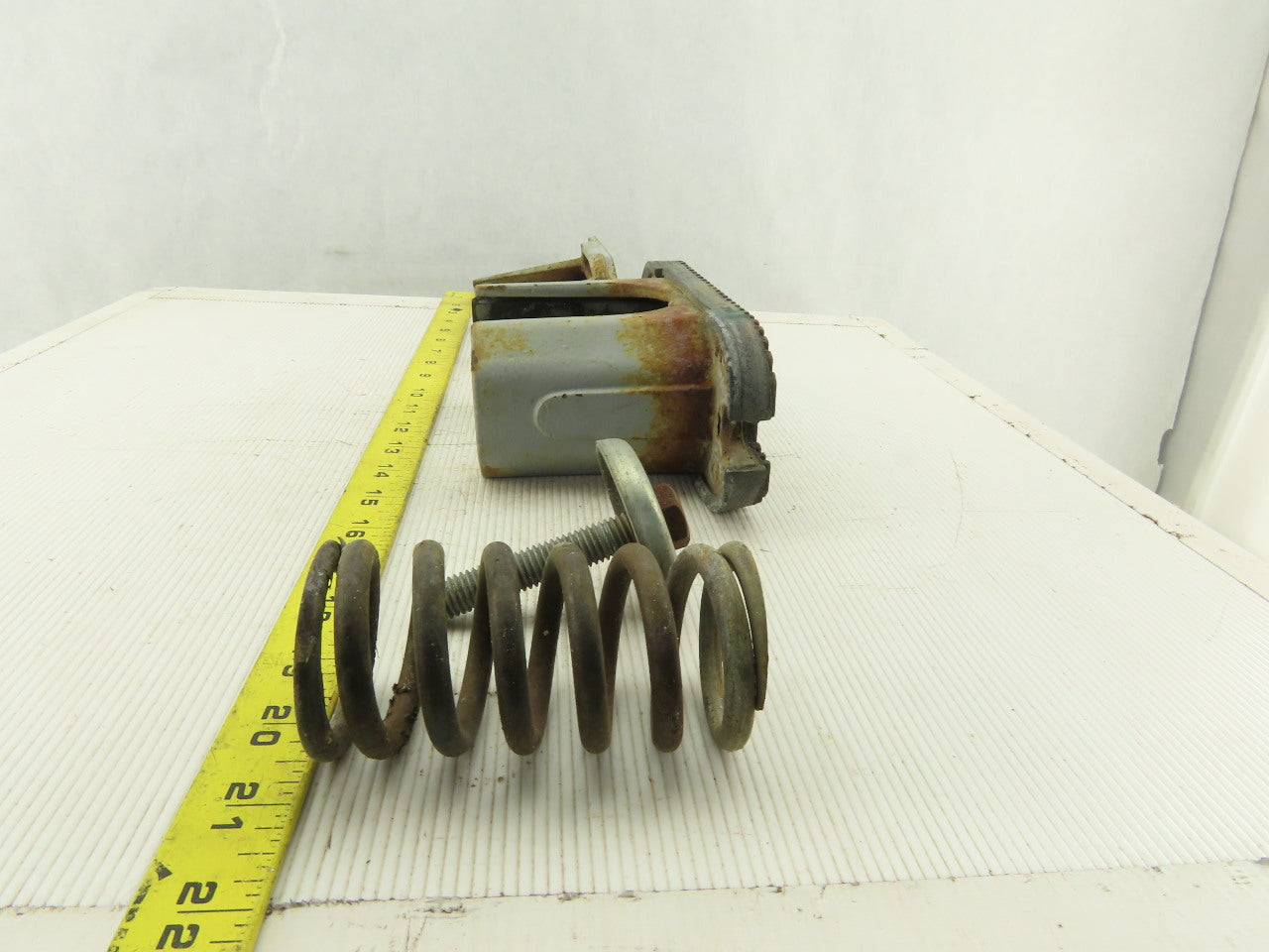 VMC-1 1/2-13 x 3" Brown Spring Stud Machine Leveling Pad 5-1/2" Tall