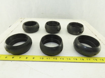 Leoni 80mm Ball Joint Half Shell Corrugated Conduit Clamp Connector Lot of 6