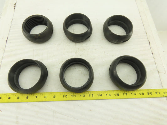 Leoni 80mm Ball Joint Half Shell Corrugated Conduit Clamp Connector Lot of 6