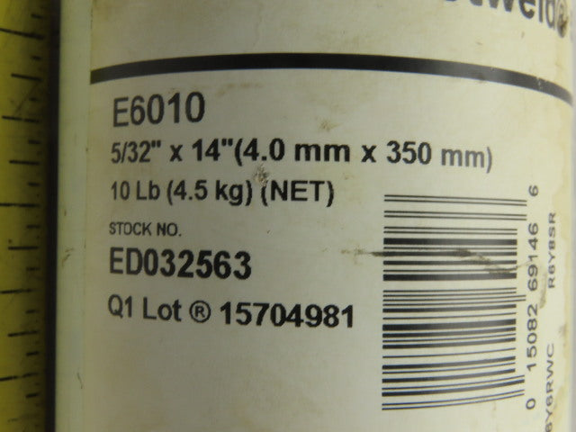 Lincoln Electric E6010 ED032563 5/32" x 14" Fleetweld Stick Electrodes