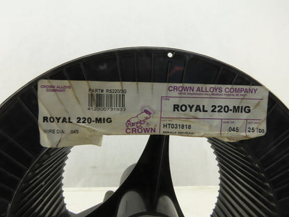 Crown RS220/3G .045 High Strength Gas Metal Arc  MIG Wire 6Lb.