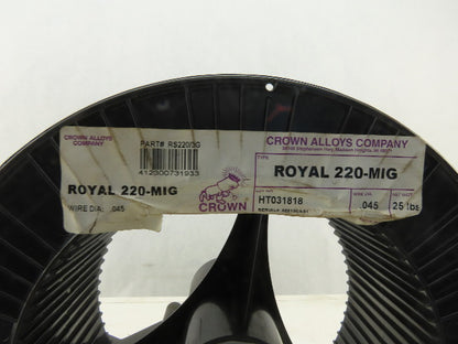 Crown RS220/3G .045 High Strength Gas Metal Arc  MIG Wire 6Lb.