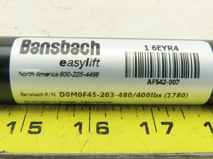Bansbach 6EYR4 Easylift 8" Stroke 400 Lb. Gas Spring  11.03" Compressed