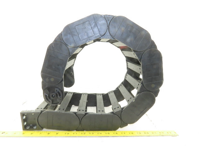 Igus 380.01 6-1/2" x 1-1/2" Cable Drag Energy Chain 15 Links 40"