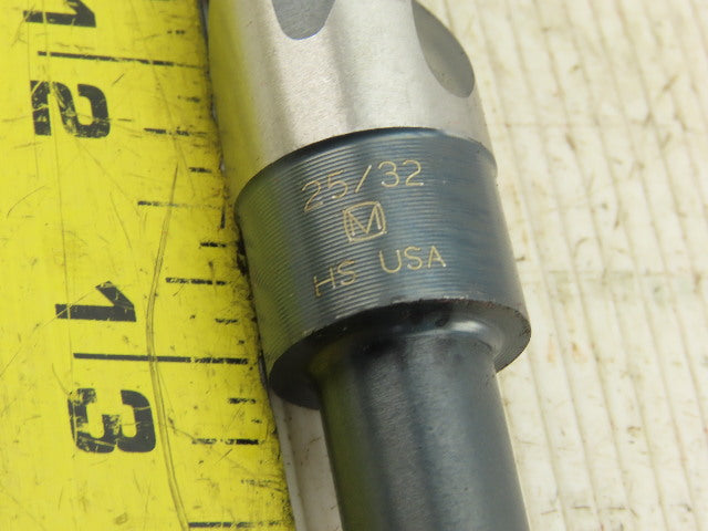 Morse Cutting Tools 1424R 25/32" S&D Drill HSS 6-1/4" OAL 118° Cut
