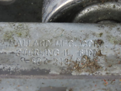 Mallard 2-3/4" W x 3" Tall Pallet Flow Skate Wheel Rail 38-1/2" OAL Lot Of 2