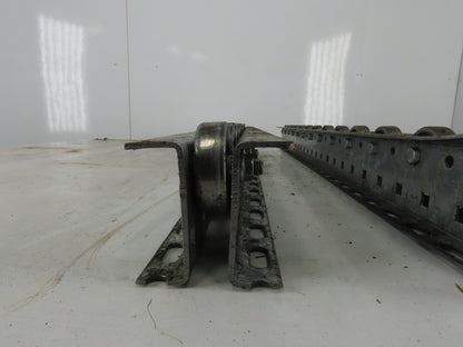 Mallard 2-3/4" W x 3" Tall Pallet Flow Skate Wheel Rail 38-1/2" OAL Lot Of 2