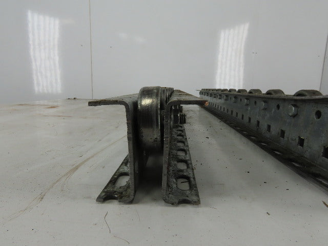 Mallard 2-3/4" W x 3" Tall Pallet Flow Skate Wheel Rail 38-1/2" OAL Lot Of 2