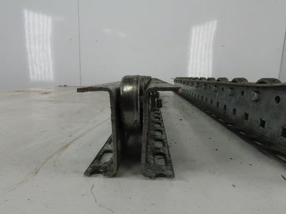 Mallard 2-3/4" W x 3" Tall Pallet Flow Skate Wheel Rail 38-1/2" OAL Lot Of 2