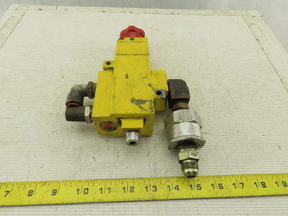 Numatics VT30N04Y 150PSI Pneumatic Lock Out Valve LOTO Slo-Start Function