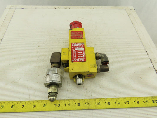 Numatics VT30N04Y 150PSI Pneumatic Lock Out Valve LOTO Slo-Start Function