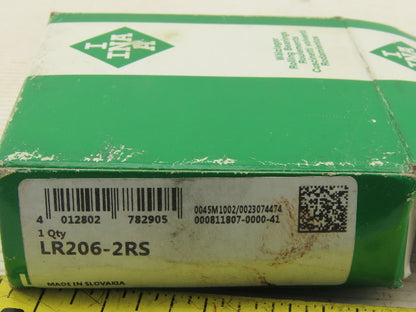 INA INA LR206-2RS Yoke Track Roller Bearing 30mm ID 40mm Bore