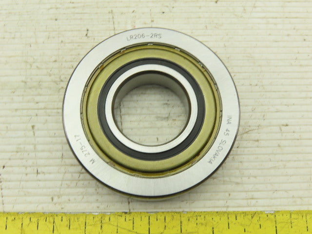 INA INA LR206-2RS Yoke Track Roller Bearing 30mm ID 40mm Bore