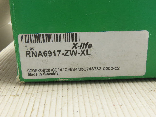 INA RNA6917-ZW-XL Needle Roller Bearing Without Inner Ring 100x120x63mm