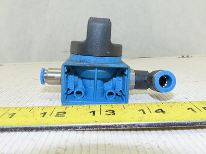 Festo HE-1/8-S-B Pneumatic On/Off Manual Valve  1/8"NPT