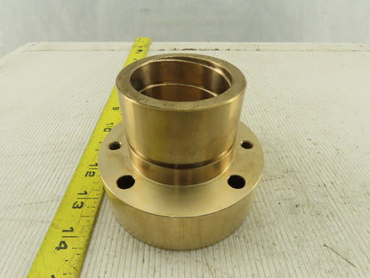 Rocher 50mm Flange Mount Brass Guide Bushing Rod Bearing