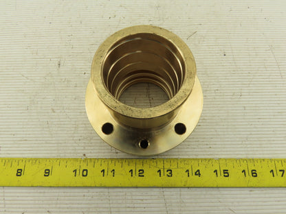 Rocher 50mm Flange Mount Brass Guide Bushing Rod Bearing