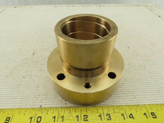 Rocher 50mm Flange Mount Brass Guide Bushing Rod Bearing