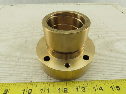 Rocher 50mm Flange Mount Brass Guide Bushing Rod Bearing