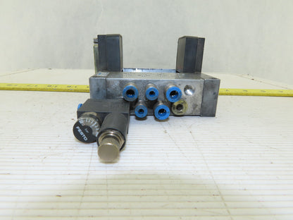 Festo VIMP-MINI-1/8-4-SA Pneumatic Valve Manifold Block
