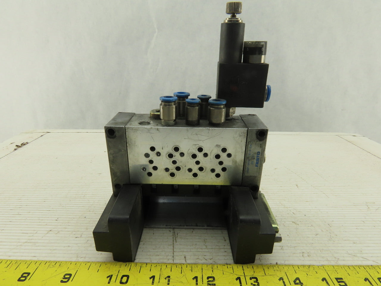 Festo VIMP-MINI-1/8-4-SA Pneumatic Valve Manifold Block