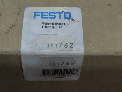 Festo FRC-M1-N1/8 & LOE-M1-N1/8-P Pneumatic Filter Regulator Lubricator 1/8" NPT