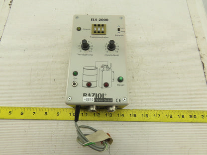 Raziol Zibulla & Sohn ELS 2000 Dosing Pulse Lubrication Controller 250V 50Hz