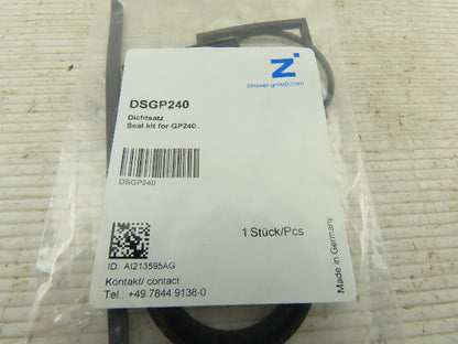 Zimmer Group DSGP240 Seal Kit For Sommer Automatic GP240 Gripper