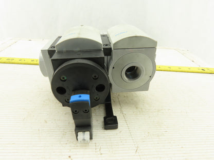 Festo MS6-DE-1/2-V24 On/Off Pneumatic Valve W/MS6-FRM-1/2-Y 1/2" NPT