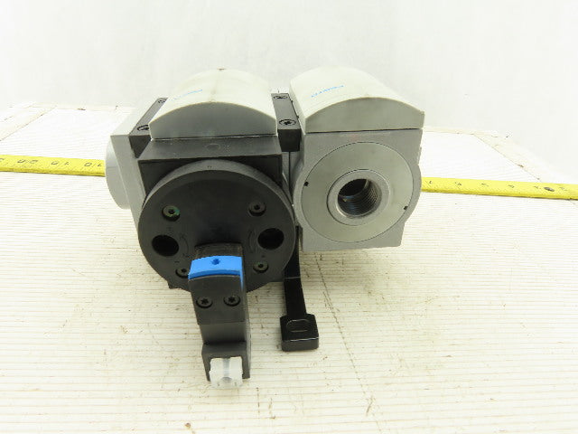Festo MS6-DE-1/2-V24 On/Off Pneumatic Valve W/MS6-FRM-1/2-Y 1/2" NPT