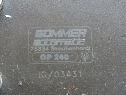 Sommer Automatic GP240 2 Jaw Parallel Pneumatic Gripper 20mm Stroke Per Jaw